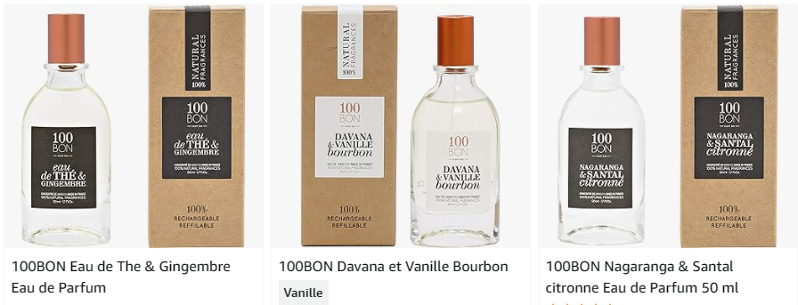 100BON est une compagnie de parfumeurs qui est née à Lyon et dont chaque création est élaborée à Grasse, la ville du parfum. Ses créateurs ont souhaité renouer avec les trésors olfactifs que Mère Nature nous offre en créant des parfums bio composées à 100% d'ingrédients naturels.