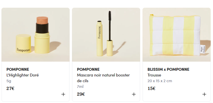 Blissim : Ma routine makeup-soin Pomponne à 32,30€ !