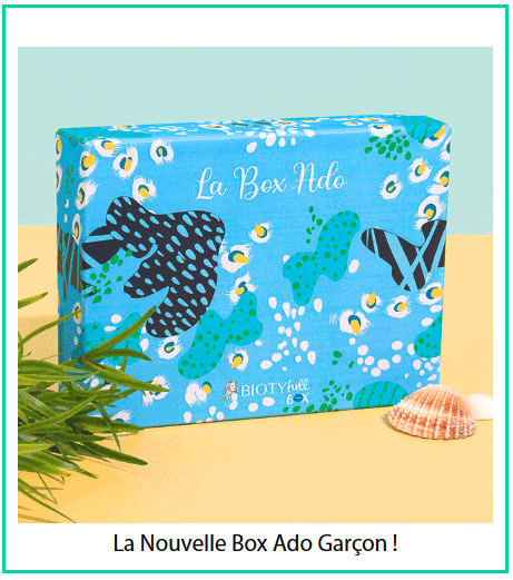 Biotyfull Box Beauté Ado  à 14,90€ !La Nouvelle Box Ado Garçon !