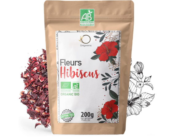 Bienfaits de la Tisane d’Hibiscus contre l’Hypertension Légère 🌺
