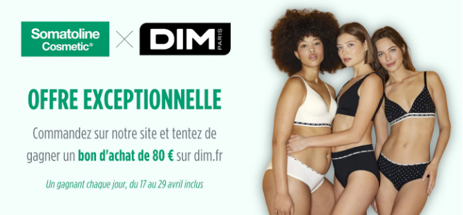DIM et Somatoline Cosmetic : Tirage au sort avec OA !🎉