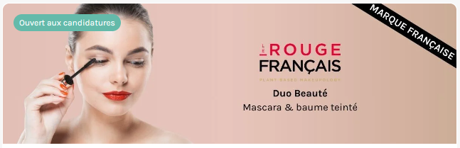 Testez Gratuitement le Duo Maquillage - Le rouge Français 💄
