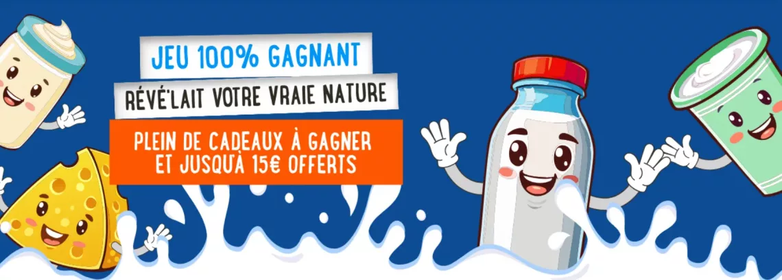 Envie de Bien Manger : Jeu Révé’lait Votre Vraie Nature