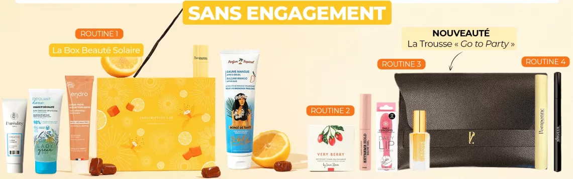 Prescription Lab : 11 Produits Beauté pour 13€