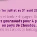 Grand Jeu Choudou.fr – Gagnez un Séjour Gastronomique pour 4 à Parentis-en-Born !