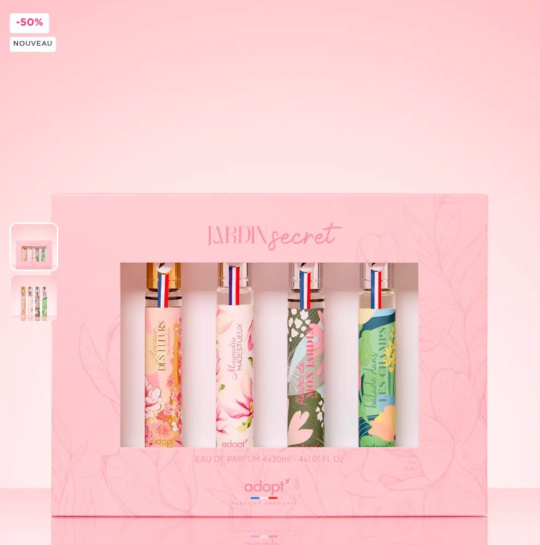 Adopt’ : Jusqu’à -50% sur les Parfums + Offres Exclusives à ne pas manquer !