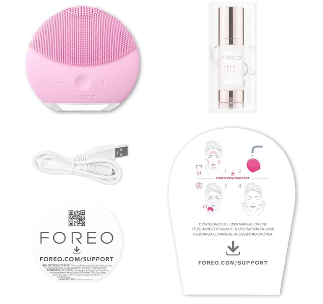 FOREO LUNA mini 2 à 39,99 € (-66 %) – Brosse nettoyante visage haut de gamme à prix mini