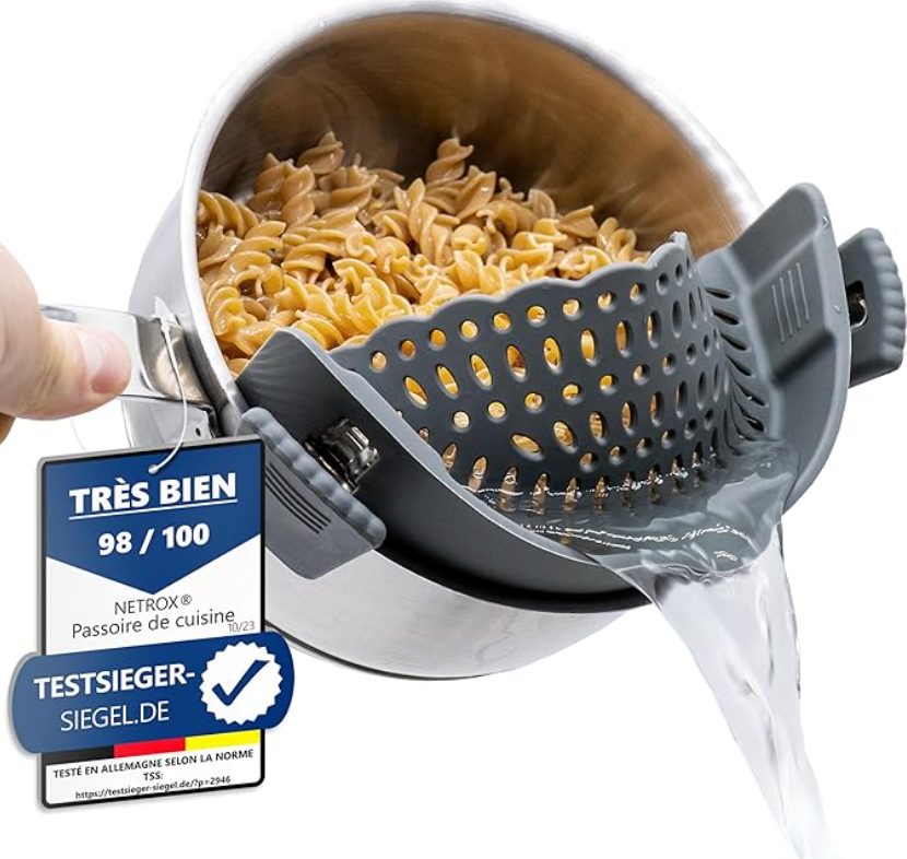 Test Produit : Passoire Clipsable en Silicone à Tester Gratuitement