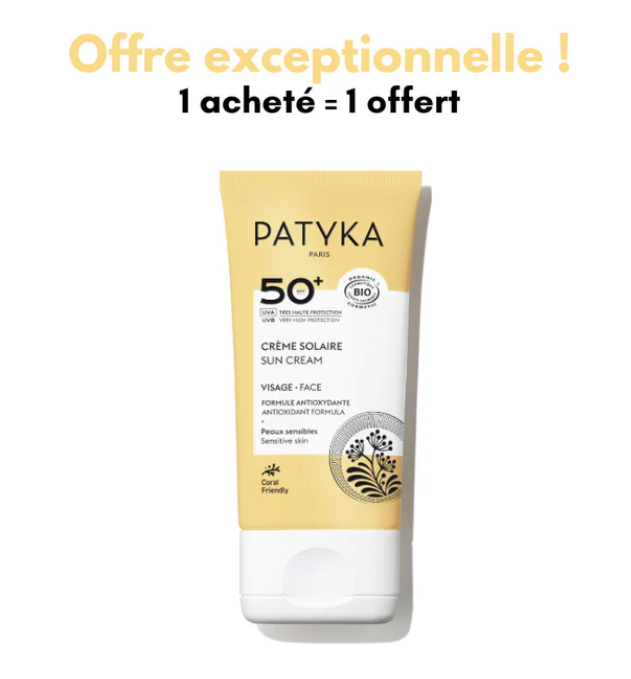 BON PLAN : Solaires Patyka 1+1 GRATUIT sur Nuoo 🌞