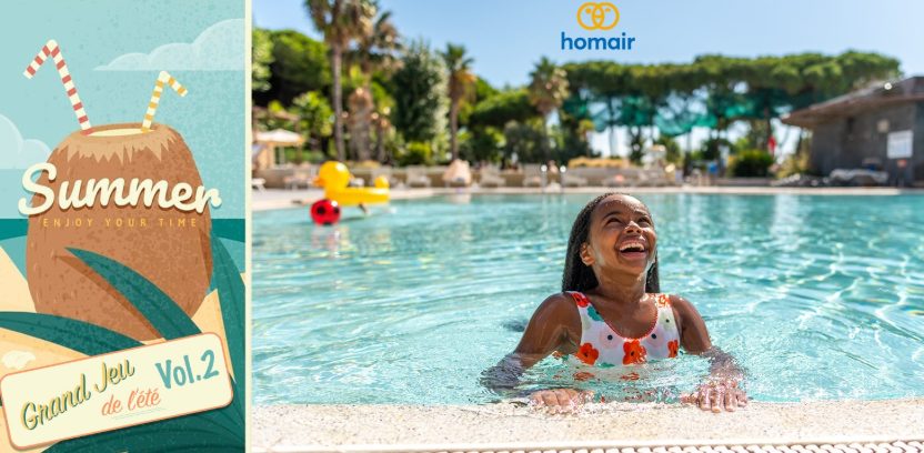 Jeu gratuit Femme Actuelle x Homair – 4 séjours à gagner !