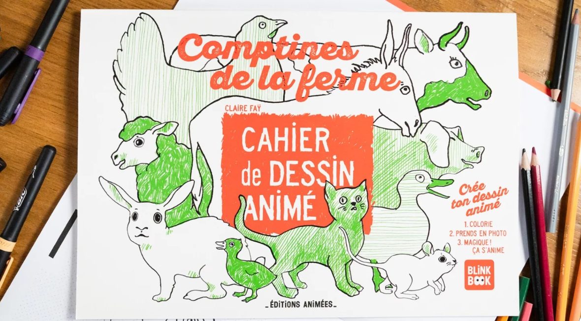 Test gratuit BlinkBook : Le cahier de dessin animé magique pour enfants ✨