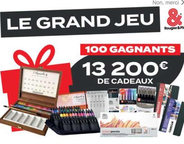 Jeu Concours Rougier & Plé « Spécial Rentrée »