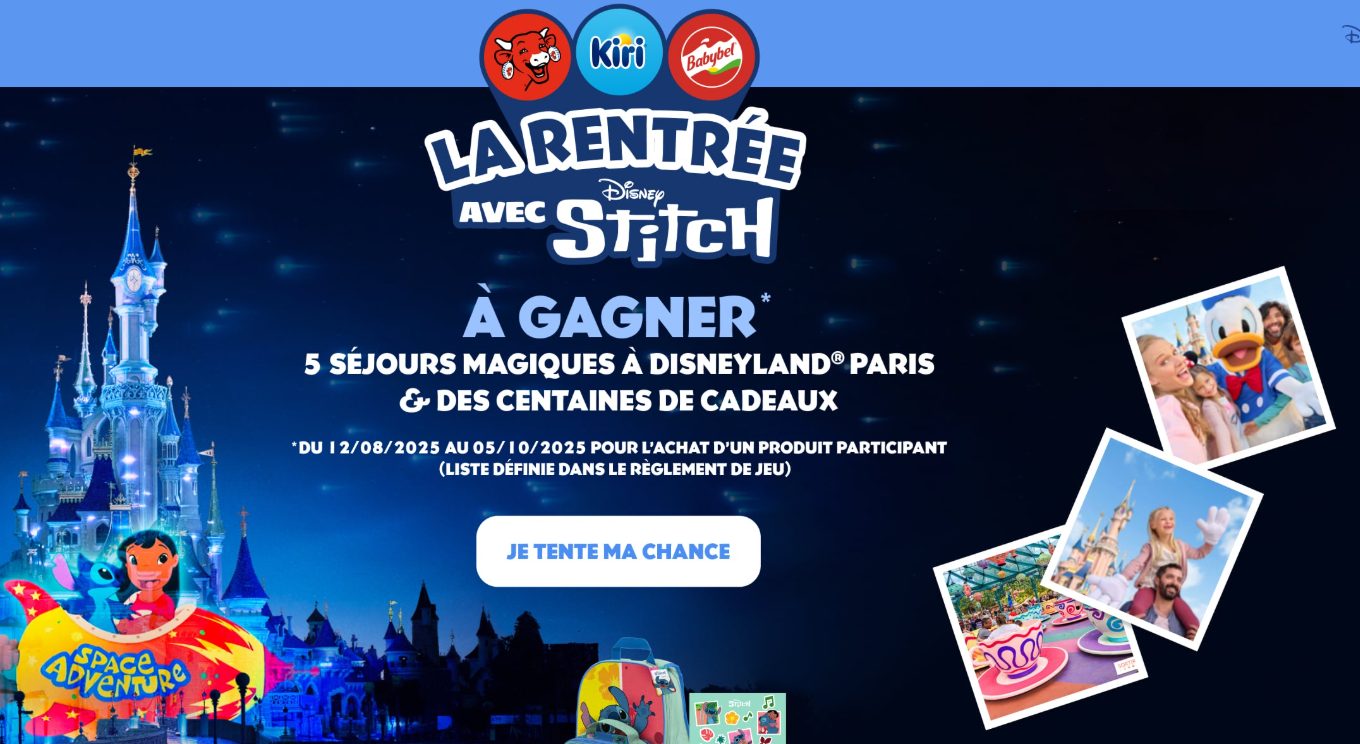Jeu Concours BEL – « La Rentrée avec Stitch »