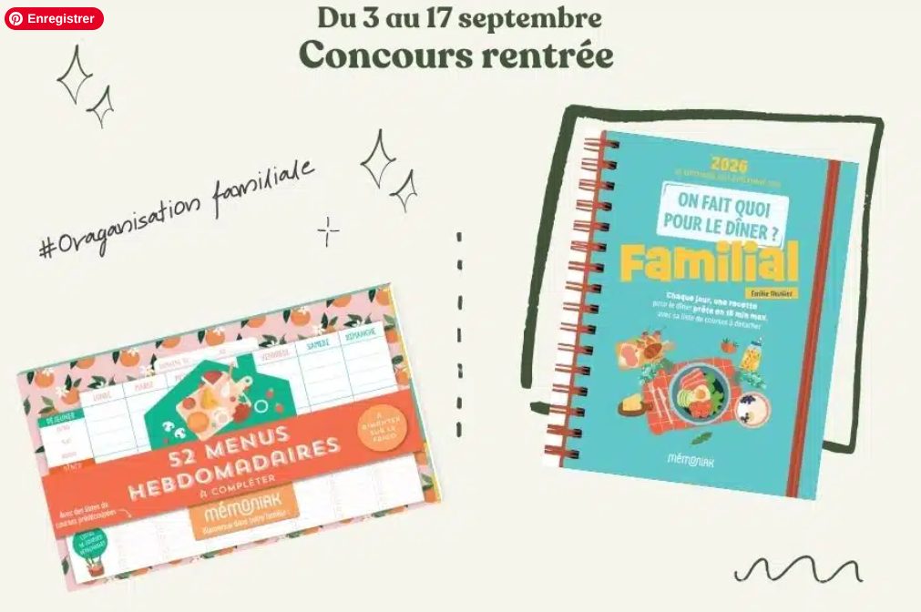 Concours MaFamilleZen : gagnez des outils pratiques pour vos repas en famille