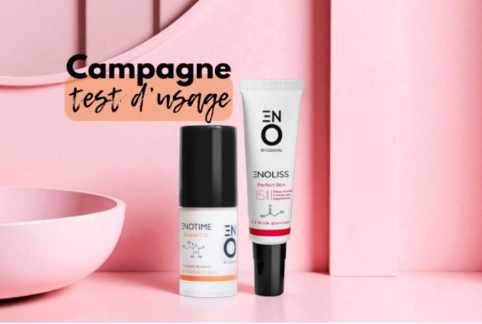 Test Produit : Protocole Éclat du Teint – ENO Laboratoire Codexial