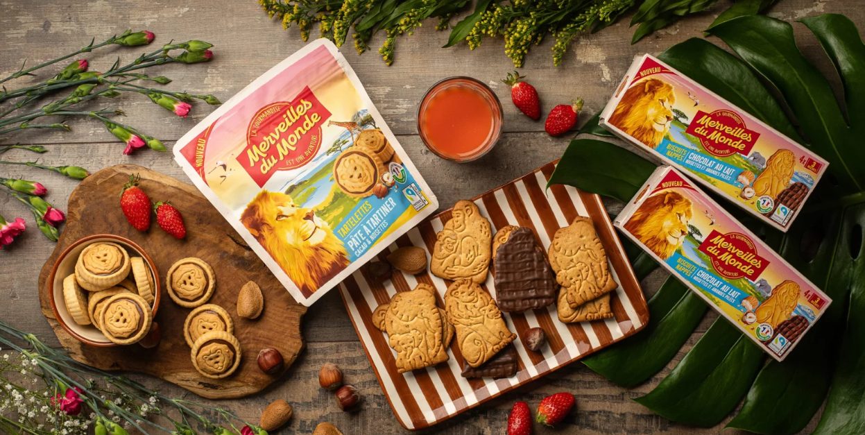 Test Produit : Biscuits Animaux Nappés & Tartelettes à la Pâte à Tartiner – Merveilles du Monde