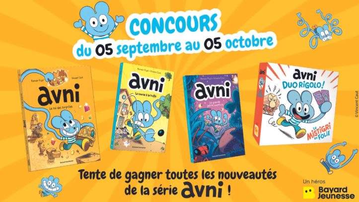 Concours Notre Temps – Tentez de gagner les nouveautés de la série Avni !