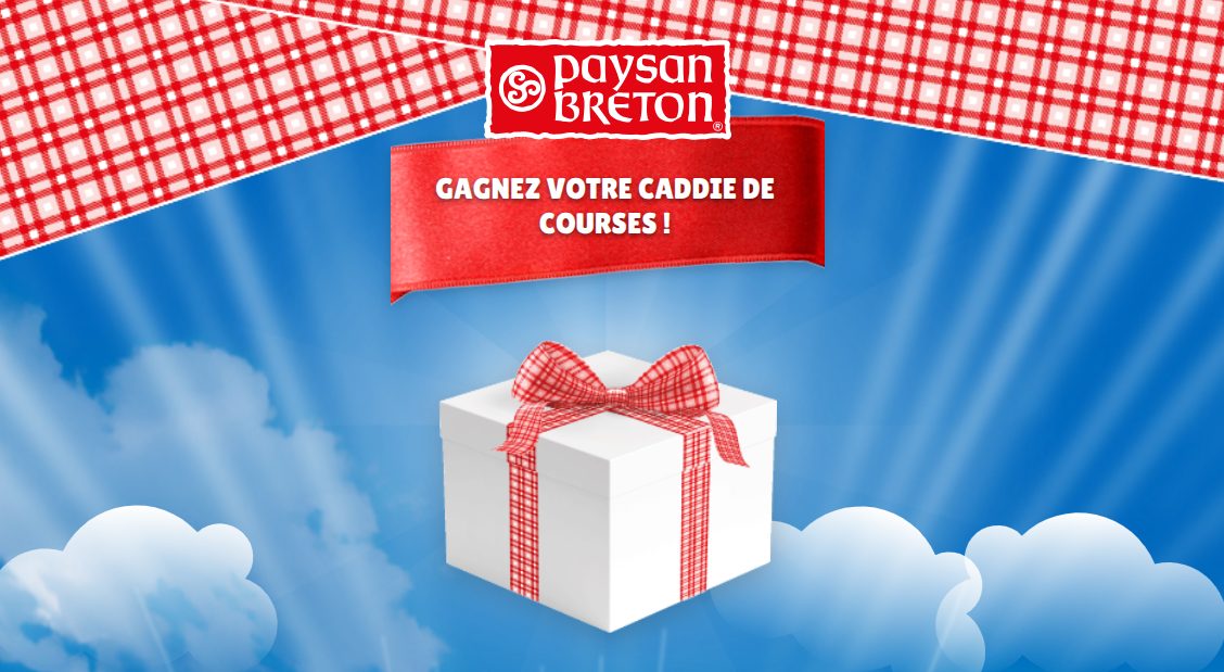 Jeu Concours Paysan Breton – Gagnez votre caddie de courses jusqu’à 150 € !