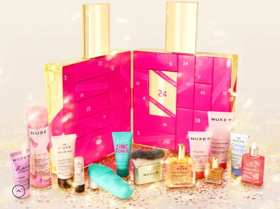 Calendrier de l’Avent NUXE 2025 – Le coffret beauté iconique