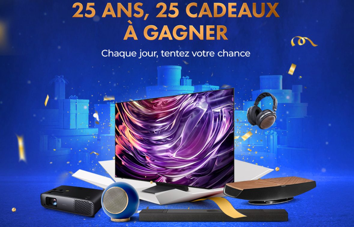 Jeu Concours Son-Vidéo.com : 25 Ans, 25 Lots d’Exception à Gagner