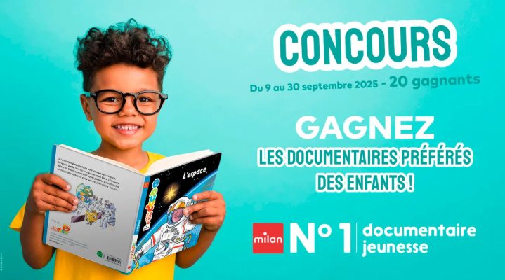 Concours Milan Jeunesse : Gagnez les documentaires préférés des enfants