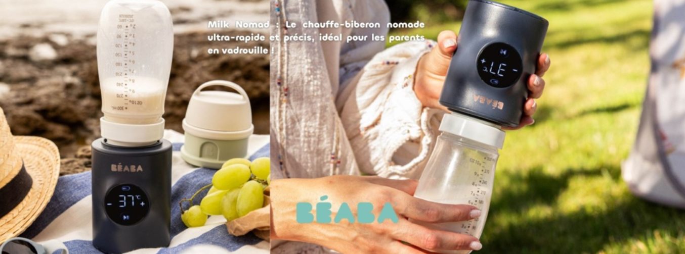 Test produit : Chauffe-biberon portable Milk Nomad Béaba