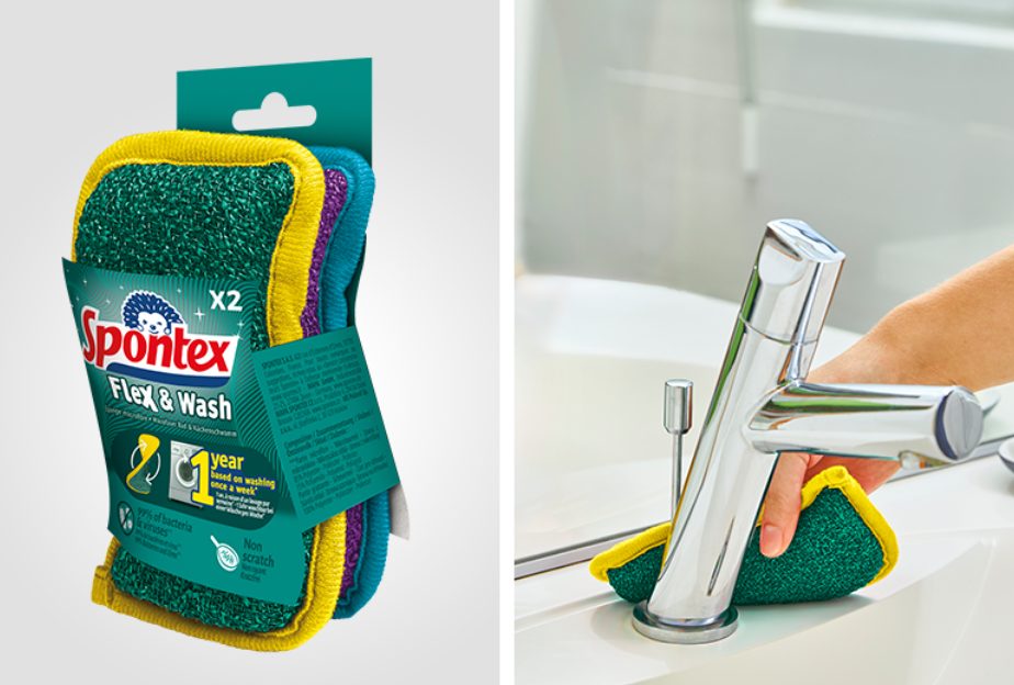 Test produit : Éponge Flex & Wash de Spontex