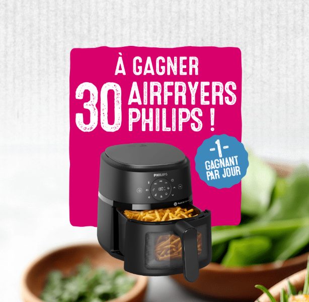 Jeu Concours Pom’Alliance Airfryer 2025 : Tentez de gagner un Airfryer Philips