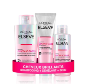 Test Produit : Routine Capillaire Complète L’Oréal Glycolic Gloss