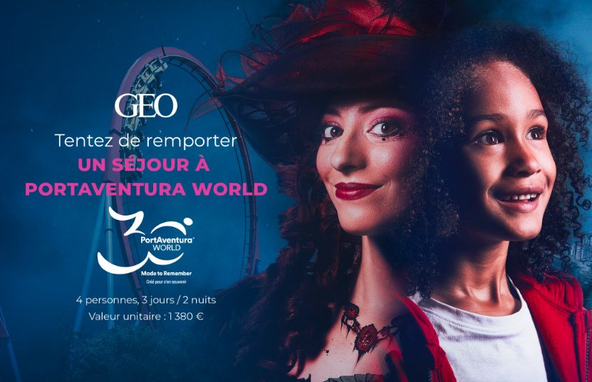 Concours PortAventura World 2025 : 1 séjour pour 4 personnes à gagner