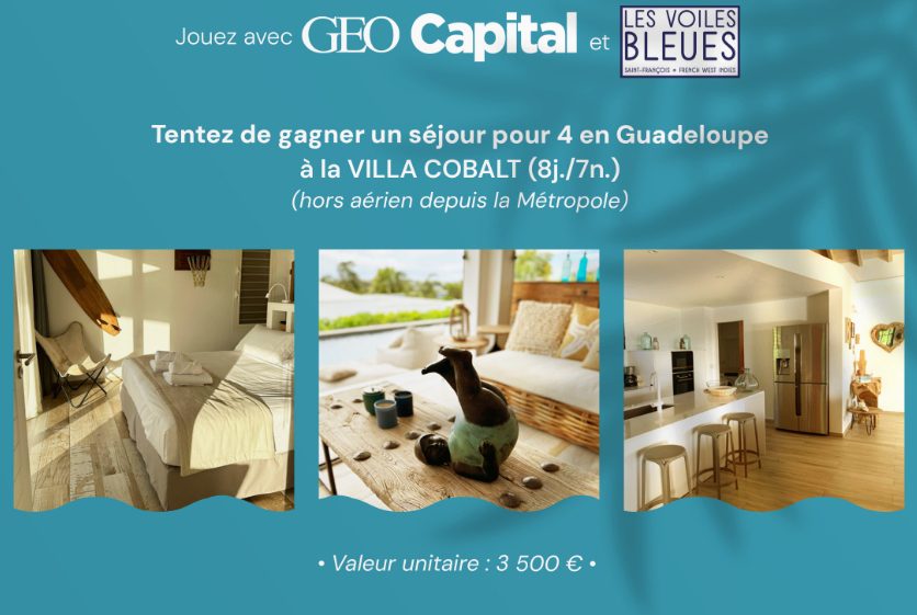 Jeu Concours Les Voiles Bleues : Un séjour de rêve en Guadeloupe à gagner