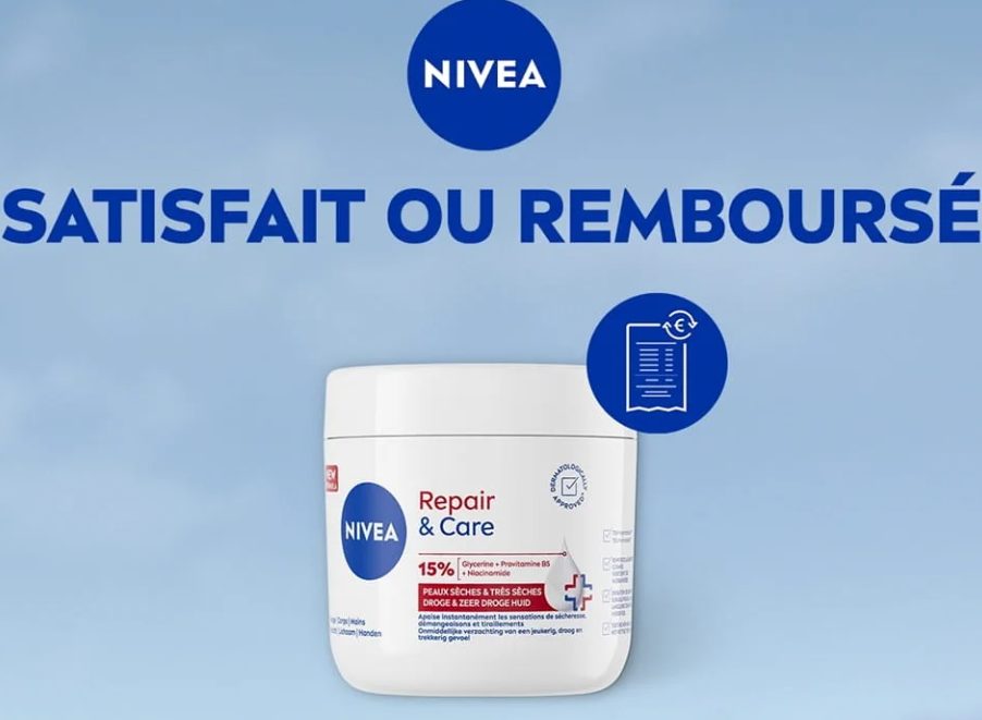 NIVEA – Offre Satisfait ou Remboursé