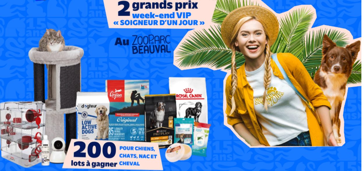 Jeu Concours La Compagnie des Animaux – « 15 ans en bonne compagnie »
