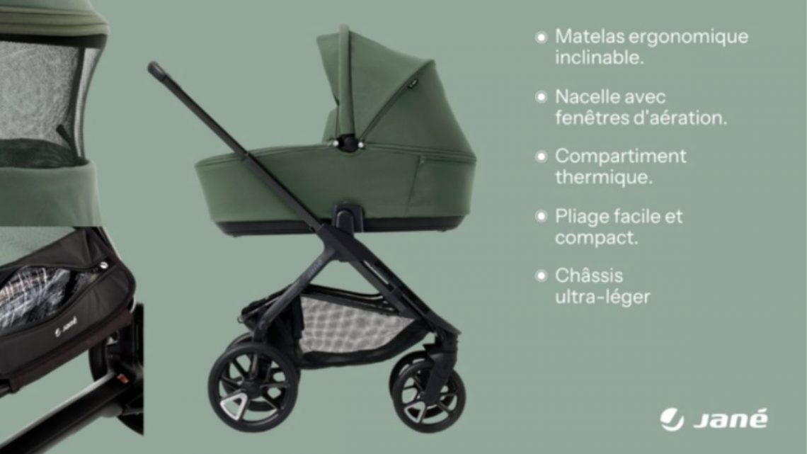 Test produit : Poussette Duo Keep + Nacelle Sleep Jané (valeur 799 €)