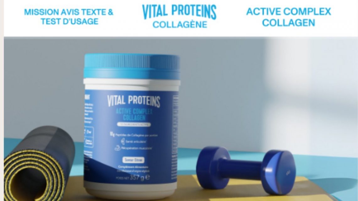 Test Produit : Active Complex Collagen – Energie, récupération et soutien musculaire