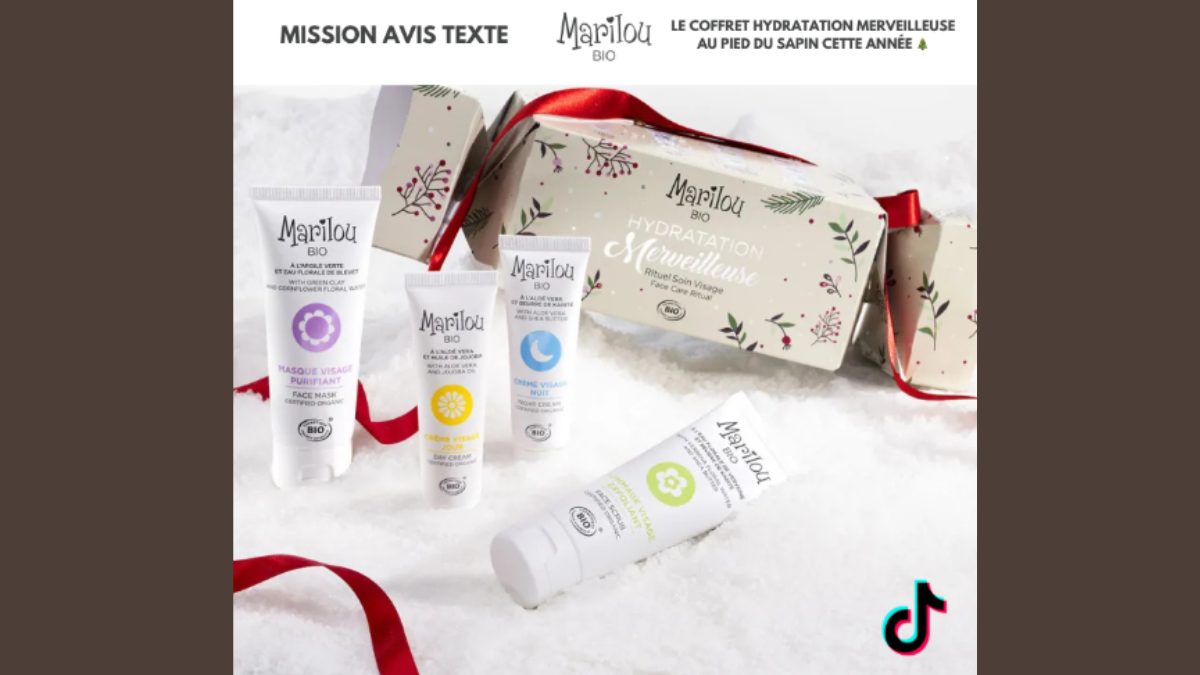 Test Produit : Coffret Hydratation Merveilleuse – Marilou Bio
