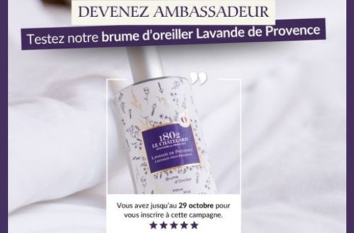 Test Produit : Brume d’Oreiller Lavande de Provence — Détente & Douce Nuit