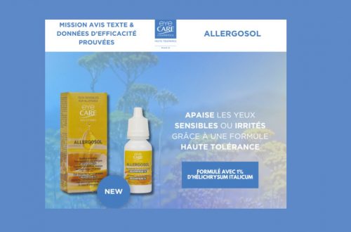 Mission Avis : Soin yeux sensibles aux allergies – efficacité prouvée