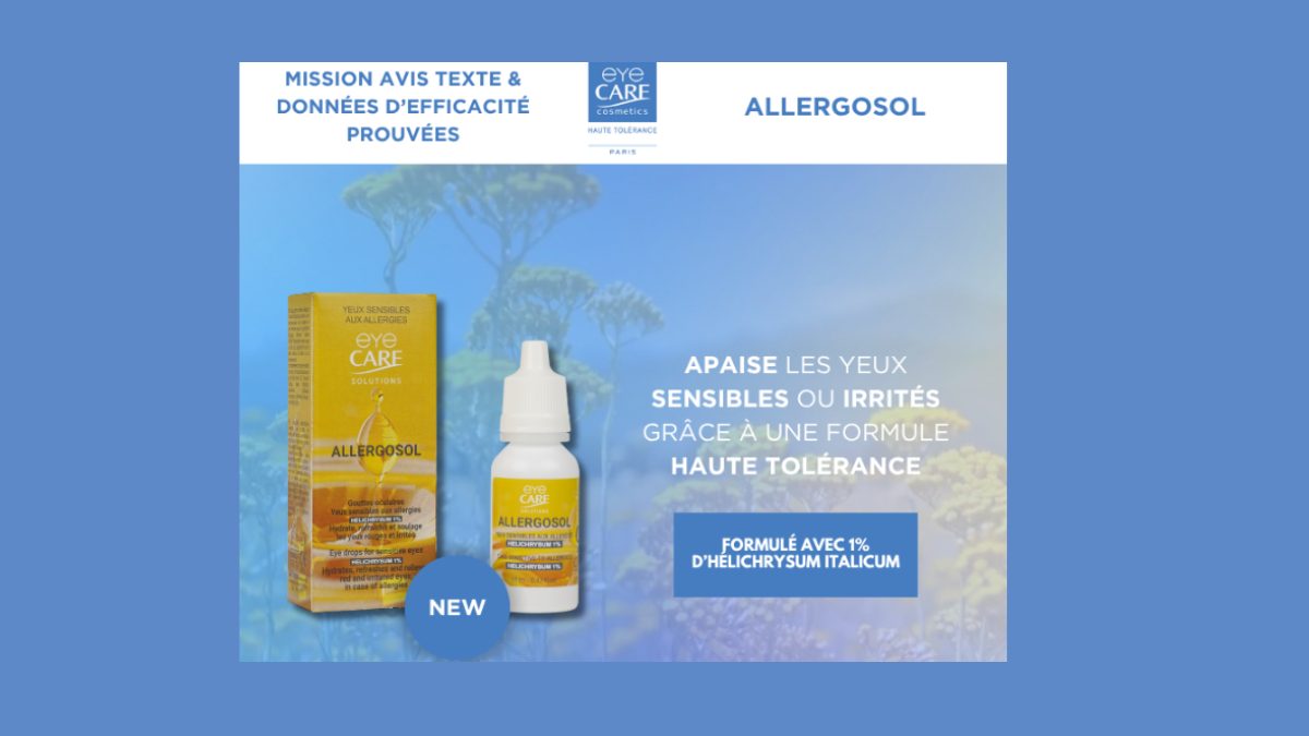 Mission Avis : Soin yeux sensibles aux allergies – efficacité prouvée