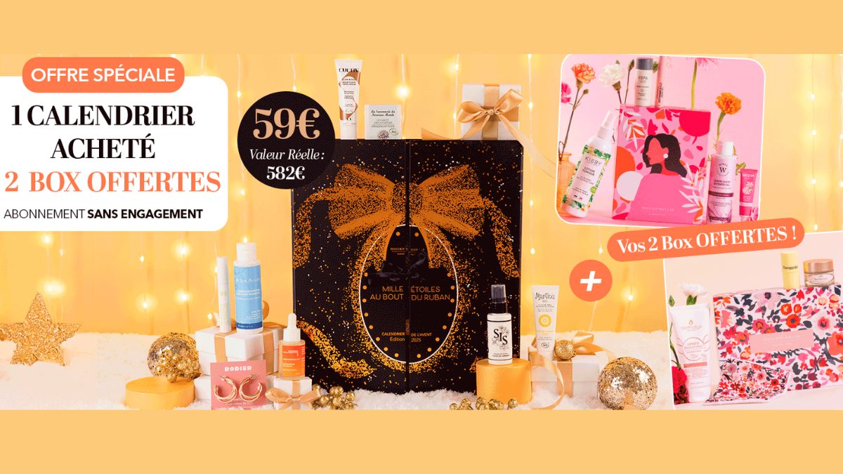 Prescription Lab – Nouveau Calendrier + 2 Box Offertes Prix 59 € !