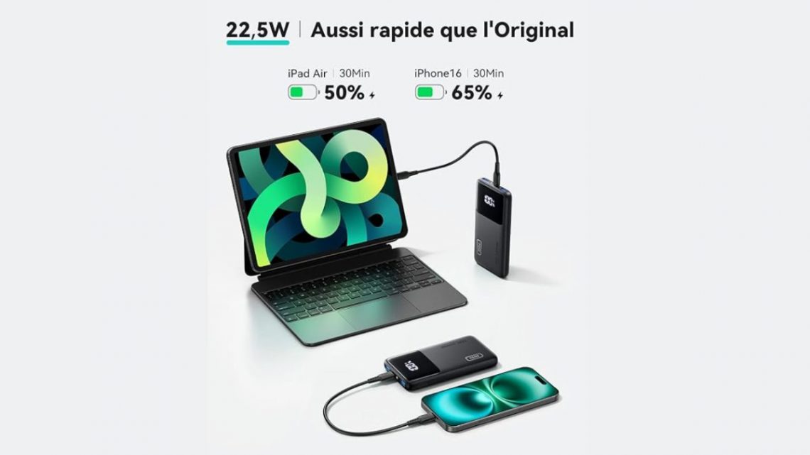 Test Produit Gratuit – Batterie Externe INIU 10000 mAh