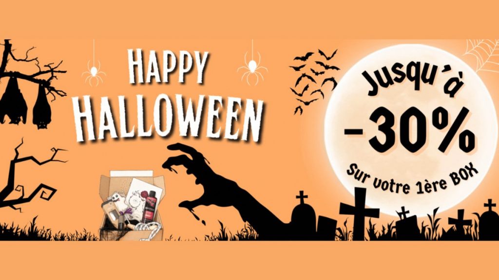 Mademoiselle Confettis : jusqu’à -30% sur votre première box ! | Offre Spéciale Halloween
