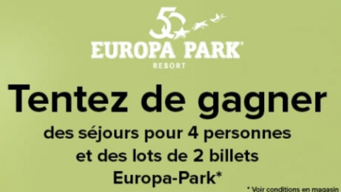 Jeu Concours GITEM – Les Jours Fous 2025 : des séjours à Europa-Park à gagner !