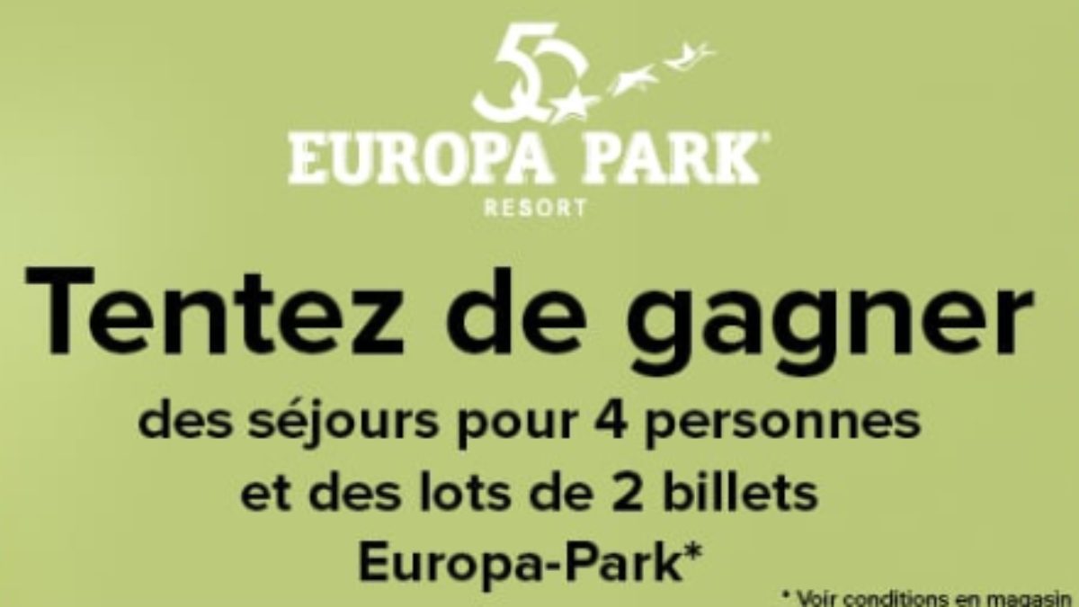 Jeu Concours GITEM – Les Jours Fous 2025 : des séjours à Europa-Park à gagner !