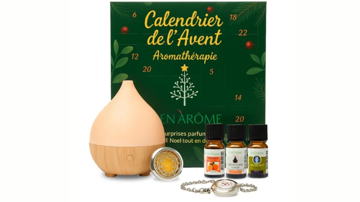 Calendrier de l’Avent Zen’Arôme : 24 jours d’aromathérapie et de bien-être prix 79,90 € 🌿