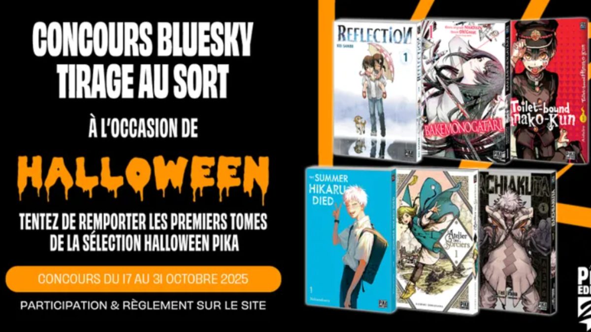 Jeu Concours Pika Édition : Gagnez un coffret de mangas pour Halloween 2025 !