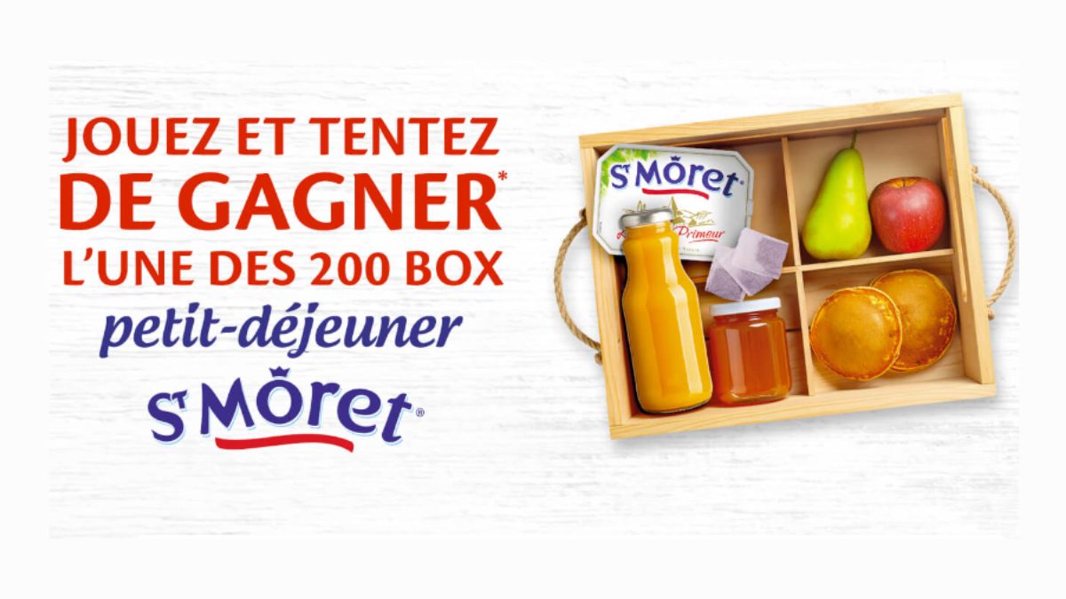 Jeu St Môret « Réveille votre petit-déj » OA : 200 box petit-déj à gagner !