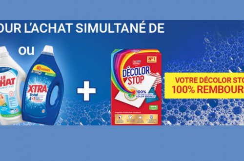 Décolor Stop 100% remboursé : votre lessive protégée et votre porte-monnaie aussi !