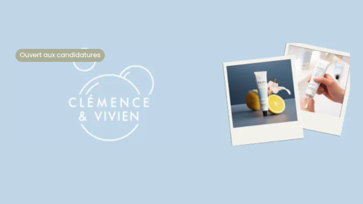 Test Produit : Crème légère désaltérante Clémence & Vivien (54 testeurs recherchés !)