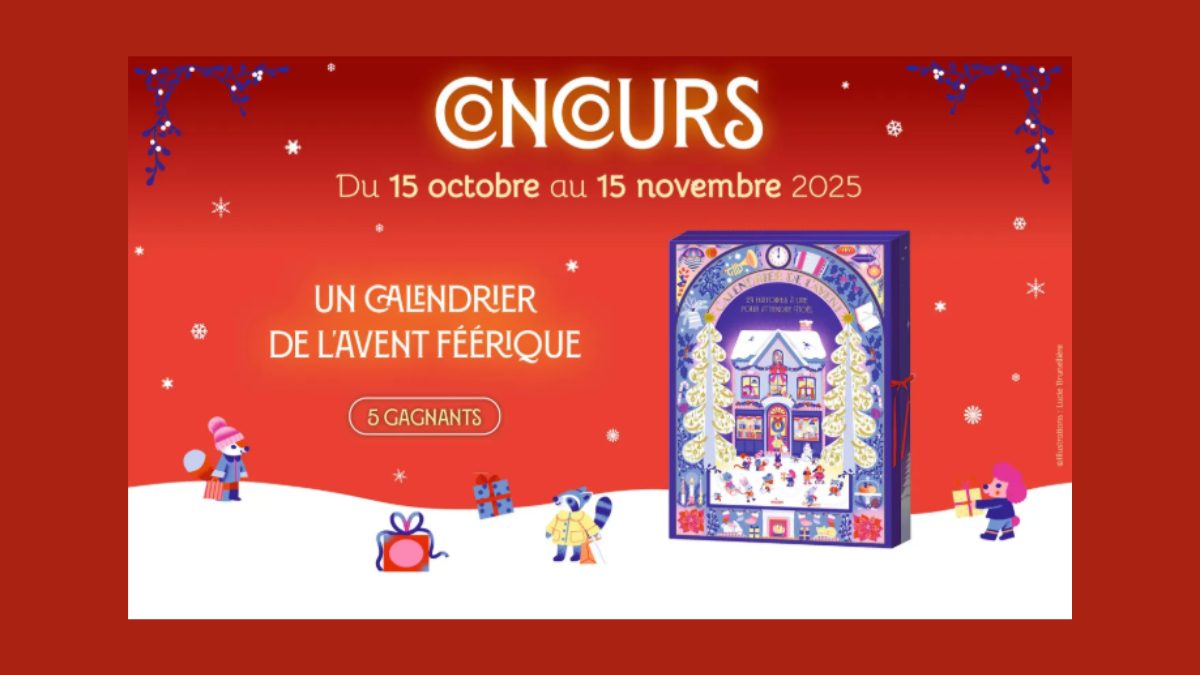 Jeu-Concours Familiscope x Éditions Milan : gagnez le premier calendrier de l’Avent dédié à la lecture ! 📚✨